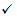 Check mark indicating this capability is supported.